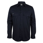 Mens Long Sleeve Stretch Work Shirt
