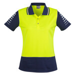 Womens Hi Vis Zone Polo