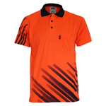 Hi Vis Sublimated Stripe Polo