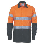 Mens HiVis Cotton Shirt with 3M 8906 R/Tape
