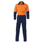 Mens Hi Vis Cool-Breeze Cotton Coverall