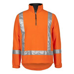 Mens Hi Vis (D+N) TTMC-W17 1/2 Zip Polar
