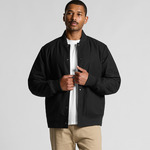 Mens Felt Bomber Jacket