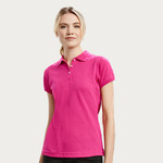 Womens Neon Polo