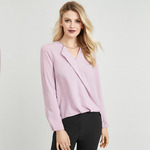 Lily Womens Hi Lo Blouse
