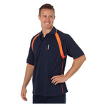 Mens Coolbreathe Contrast Short Sleeve Polo